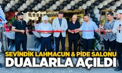 Sevindik Lahmacun & Pide salonu dualarla açıldı