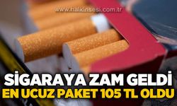 Sigaraya zam geldi: En ucuz paket 105 TL oldu!