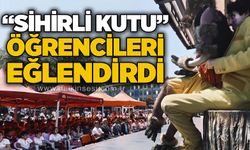 "Sihirli Kutu" tiyatro oyununa öğrencilerden yoğun ilgi