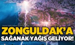 Zonguldak'a sağanak yağış geliyor: Tedbirli olun!