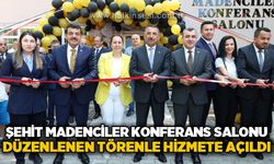 Kilimli Şehit Madenci Konferans Salonu hizmete açıldı