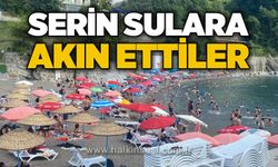 Serin sulara akın ettiler