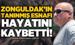 Zonguldak'ın tanınmış esnafı Yunus Hekim hayatını kaybetti
