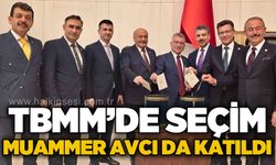 TBMM Genel Kurulu'nda seçim: Muammer Avcı'da katıldı