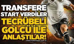 Transfere start verdiler… Tecrübeli golcü ile anlaştılar!