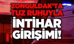 Zonguldak'ta tuz ruhuyla i*tihar girişimi!