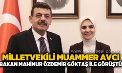 AK Parti Zonguldak Milletvekili Muammer Avcı, Aile ve Sosyal Hizmetler Bakanı Mahinur Özdemir Göktaş’ı ziyaret etti