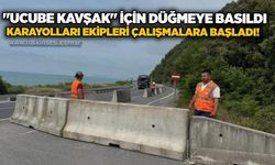 "Ucube Kavşak" için düğmeye basıldı: Karayolları kipleri çalışmalara başladı!