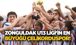 Zonguldak U13 Ligi'nin en büyüğü Çelikorduspor!