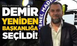 Ümit Demir yeniden başkanlığa seçildi