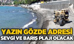 Yazın gözde adresi Sevgi ve Barış Plajı olacak