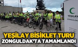 Yeşilay Bisiklet Turu Zonguldak'ta tamamlandı