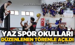Kozlu'da GSB Yaz Spor Okulları açıldı: 21 branşta eğitim başlayacak