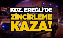 Kdz. Ereğli'de zincirleme kaza!