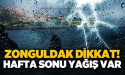 Zonguldak'ta hafta sonu yağış etkili olacak
