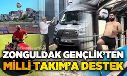Zonguldak Gençlik'ten Milli Takım'a destek