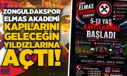 Zonguldakspor Elmas Akademi kapılarını geleceğin yıldızlarına açtı!..
