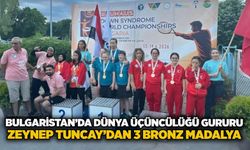 Bulgaristan’da Dünya üçüncülüğü gururu: Zeynep Tuncay’dan 3 bronz madalya