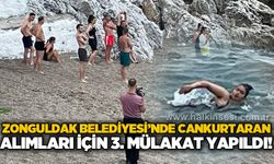 Zonguldak Belediyesi’nde cankurtaran alımları için üçüncü mülakat yapıldı