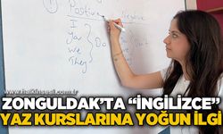 Zonguldak'ta "İngilizce"ye yoğun ilgi: Yaz kurslarına kayıtlar başladı