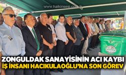 Zonguldak sanayisinin acı kaybı: İş insanı Mehmet Zeki Hacıkulaoğlu'na son görev