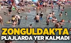 Zonguldak'ta plajlarda yer kalmadı