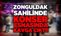 Zonguldak Sahil'de konser esnasında kavga çıktı