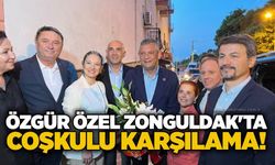 Özgür Özel Zonguldak'ta çoşkulu karşılama!