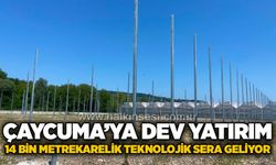 Çaycuma’ya dev yatırım: 14 bin metrekarelik teknolojik sera geliyor