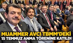 Muammer Avcı TBMM'deki 15 Temmuz anma törenine katıldı