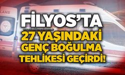 Filyos’ta 27 yaşındaki genç boğulma tehlikesi geçirdi!