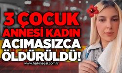 Ormanlık alanda ölü bulunan 3 çocuk annesi son yolculuğuna uğurlandı
