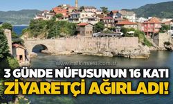 3 günde nüfusunun 16 katı ziyaretçi ağırladı!