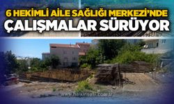 Kdz. Ereğli Aktaş Aile Sağlığı Merkezi inşaatı sürüyor