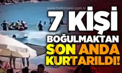 Güzelcehisar Sahili'nde facianın eşiğinden dönüldü: 7 kişi kurtarıldı