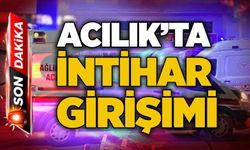 Acılık’ta intihar girişimi