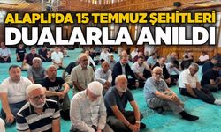 Alaplı’da 15 Temmuz şehitleri dualarla anıldı