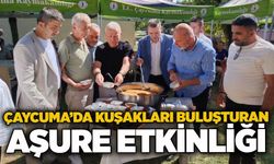 Çaycuma’da kuşakları buluşturan aşure etkinliği