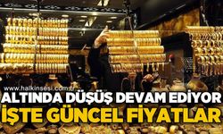 Altında düşüş devam ediyor: İşte güncel fiyatlar