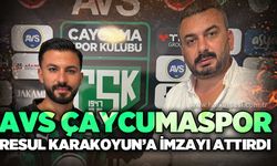 AVS Çaycumaspor, Resul Karakoyun’a imzayı attırdı!