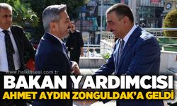 Bakan Yardımcısı Ahmet Aydın Zonguldak Valiliği'ni ziyaret etti