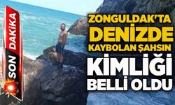 Zonguldak'ta Denizde Kaybolan Şahsın Kimliği Belli Oldu