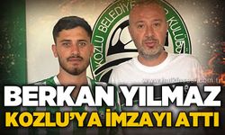 Kozlu Belediyespor'dan savunmaya takviye: Berkan Yılmaz imzayı attı