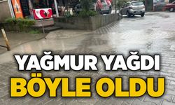 Yağmur yağdı böyle oldu