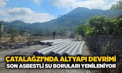 Çatalağzı’nda altyapı devrimi: Son asbestli su boruları yenileniyor