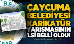 Çaycuma Belediyesi Karikatür Yarışması'nın birincisi belli oldu