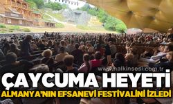 Çaycuma heyeti Almanya'daki Karl May Festivali'ne katıldı
