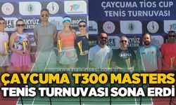 Çaycuma T300 Masters Tenis Turnuvası sona erdi