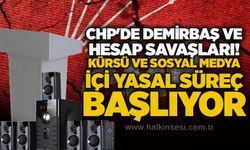 CHP'de demirbaş ve hesap savaşları! Kürsü ve sosyal medya içi yasal süreç başlıyor