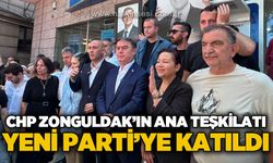 CHP Zonguldak'ın ana teşkilatı Yeni Parti'ye katıldı